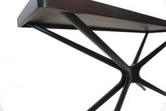 Double X Hall Table. 6 small