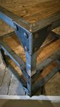 Industrial Barn Wood End Tables 3 small