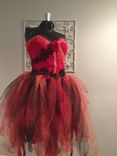 Witch, Devil, Red Fairy, Masquerade, Halloween Costume 1 small
