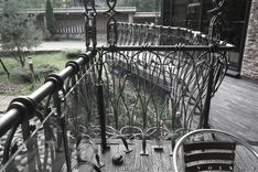 Deck Railing. 2 small