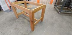 Massive White Oak Table For 5 small