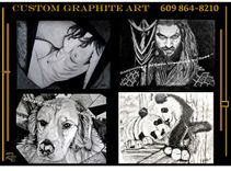 Celebrity Portraits, Artwork, Custom Art, Drawings, Any Image 1 small