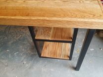 Oak & Steel Desk 6 small