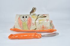 Lidded Butter Dish 5 small