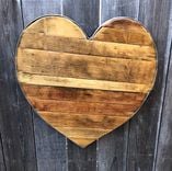 Reclaimed Wine Barrel Staves And Hoop Heart 1 small