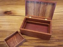 Bubinga And Zebrawood Jewelry Box 2 small