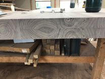 Custom Walnut Trestle Dining Table 4 small