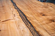 Organic Live Or Natural Edge Spalted Maple With Copper And Bronze Dining Or Kitchen Table 3 small