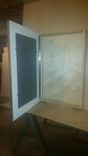 Rustic Finish Bathroom Vanity With Matching Midrror 6 small