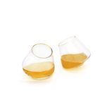 Tad Revolving Wine Glass Pair 1 small