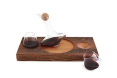 Tad Twosome Decanter And Wine Glass Set 1 small