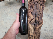 Rare Grape Vine Art From Opus 1 - Unpruned Retired Napa Cabernet Grapevine  100121-73 2 small