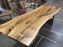 Live Edge White Oak Desk 4 small