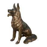 Bronze Dogs | Life Size Bronzes - Custom Bronze Statues & Sculptures - Lost Wax Casting 1 small
