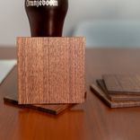 Coasters - Quarter-Sawn Walnut Or Oak - Smooth Operator 4 small