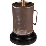 Vintage Rustic Handled Tin Lamp 6 small