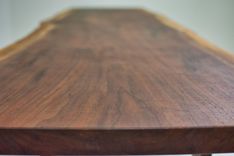 Live Edge Dining Table, Wood Dining Table, Slab Dining Table, Black Walnut Dining Table 5 small