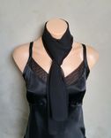 Black Chiffon Scarf 4 small