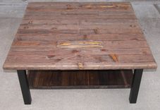 Industrial Farmhouse Coffee Table; Urban Rustic End Tables; Accent Tables 5 small