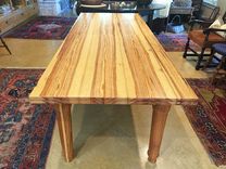 Reclaimed Longleaf Pine Farm Extension Table 4 small