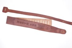 Personalized Customized Leather Guitar Strap 5 small