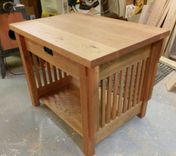 Mission Style Night Stand 2 small