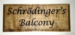 Custom Cedar Name Sign 4 small