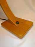 Handmade Customizable Desk Lamp And Wood Veneered Shade 2 small