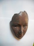 Death Masks, Made Of Air-Dry Clay, In Various Finishes And Distressed Surfaces 6 small