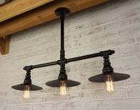 Edison 3 Light Shaded Chandelier 1 small