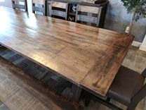 Reclaimed Maple Dining Table 3 small