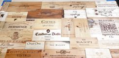 Wine Crate Dining Table - Tafla - Made From Reclaimed Wine Barrels & Wine Crates 6 small