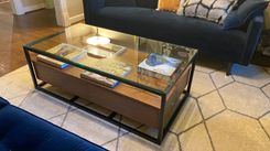 Floating Coffee Table In Metal Frame 2 small