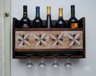 Refined Rustic Wine Rack 1 small