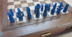 Art Deco Chess Ensemble 2 small