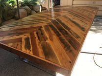 Reclaimed Wood Conference Table 3 small