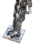 Custom Made Welded Chain Art Metal Sculpture 4 small