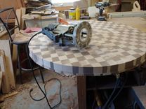 Large Round Cutting Board 3 small
