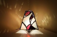 Glass Art Lamp #59 1 small