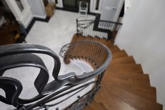 Staircase Railing. Custom Forged Decorative Top Quality Railing. 4 small