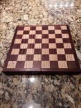 Walnut And Ash Travel Chess Board 1 small