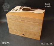 Handcrafted Customized Inlaid Humidor Hd75-1  With Free Shipping. 1 small