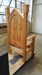 Presider's Chair, Celebrant's Chair, Liturgical Furniture, Church Furniture 6 small