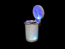 Bling In Car Ashtray Crystals Cigarette Holder Led Light Up Bedazzled Vent Clip 1 small