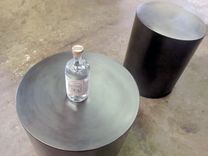 Stainless Steel Drum Table 1 small