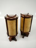Modern Style Nakashima Inspired Wood Lamps 1 small