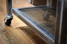 Modern Industrial Coffee Table With Handles 4 small