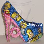 The Simpsons Heels (3d Homer's Donut) 1 small