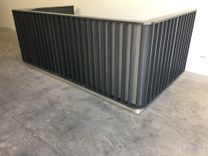 Grey Modern Reception Desk 2 small