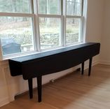 Narrow Drop Leaf Console That Expands To A Full Size Dining Table 5 small